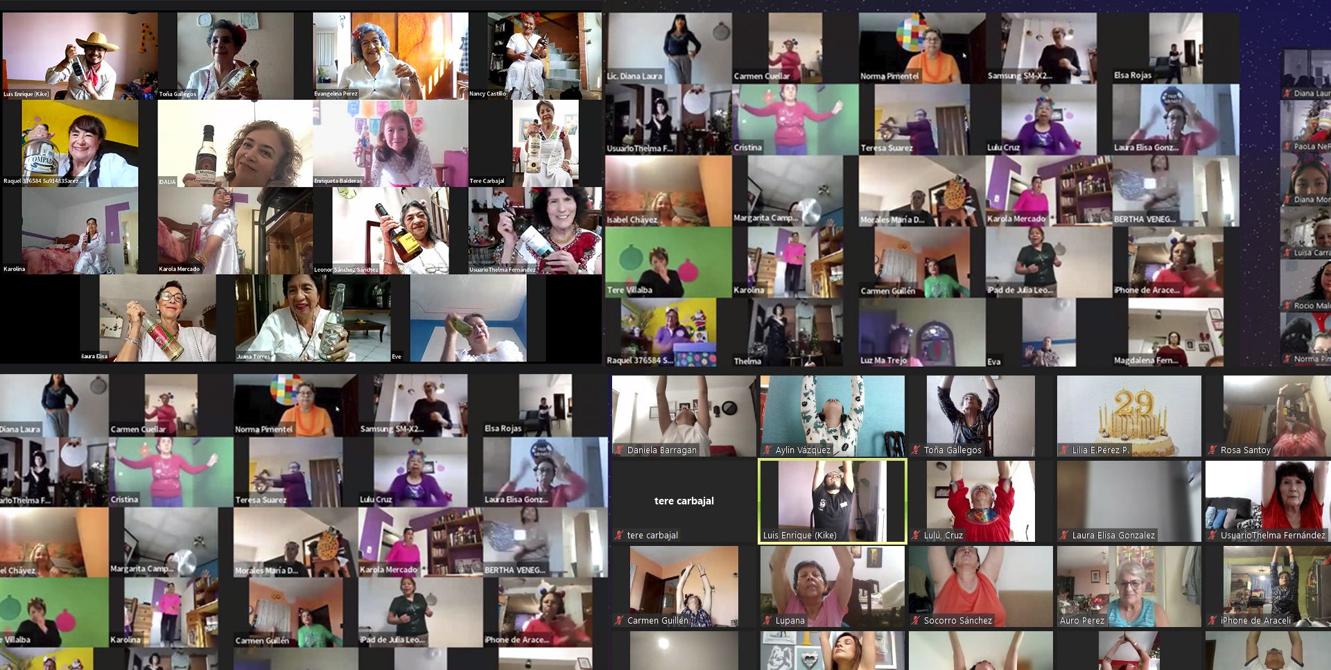 Personas mayores activas